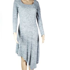 Alice + Olivia Assymetrical Gray Heather Dress